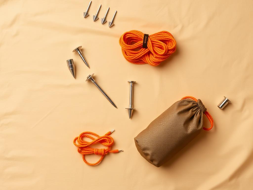Tent accessories example